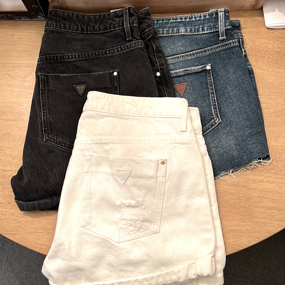 GUESS? Jean shorts lot